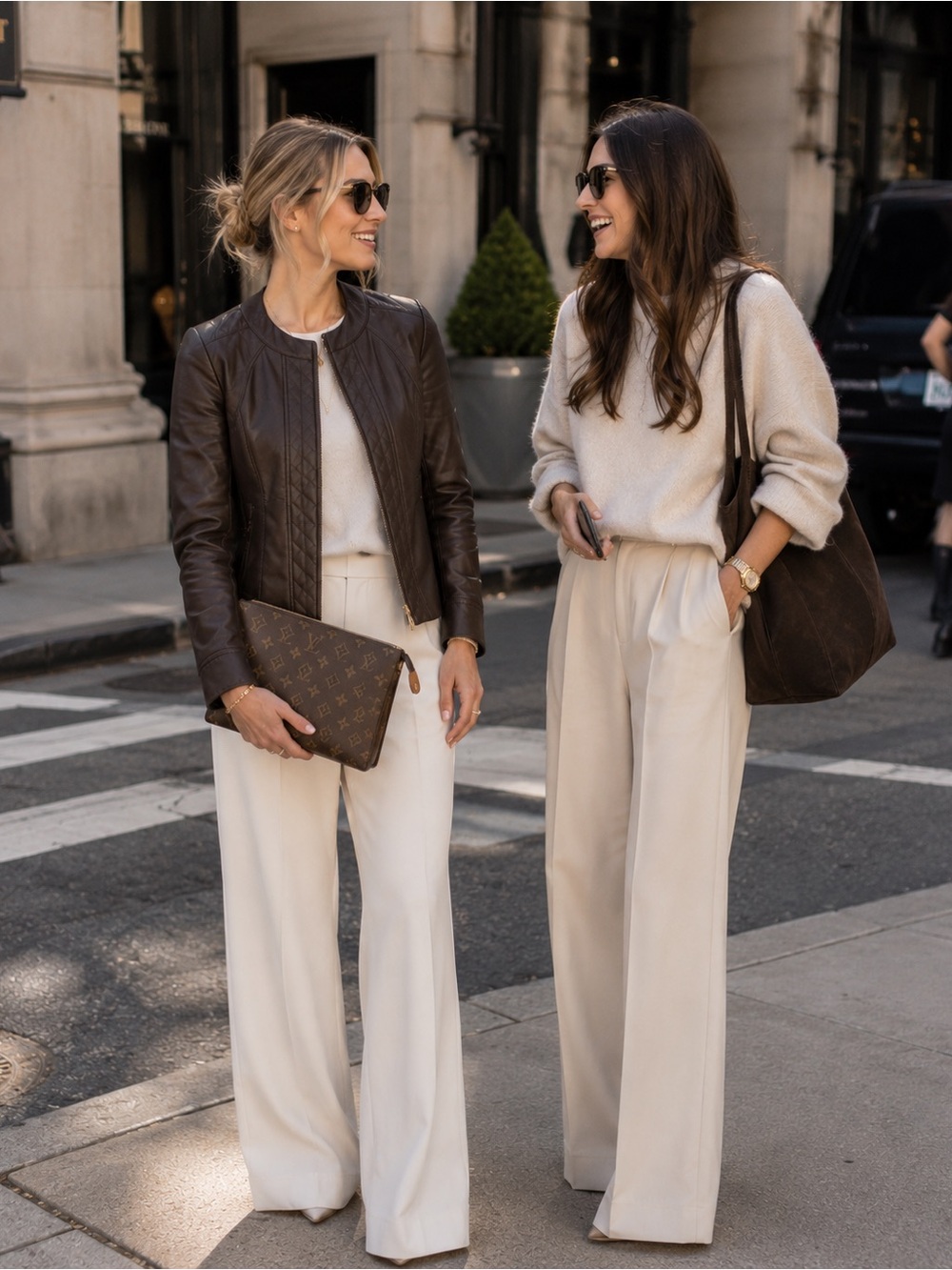 Tory Burch Cropped Quilted Leather Jacket